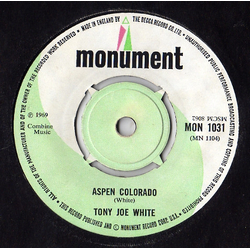 Tony Joe White Polk Salad Annie / Aspen Colorado Vinyl 7" USED