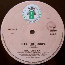 Doctor's Cat Feel The Drive Vinyl 12" USED
