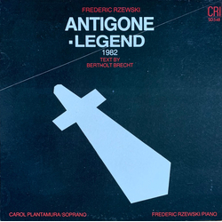 Frederic Rzewski Antigone - Legend (1982) Vinyl LP USED