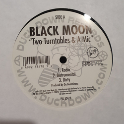 Black Moon Two Turntables & A Mic Vinyl 12" USED