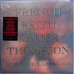 French Frith Kaiser Thompson Live, Love, Larf & Loaf Vinyl LP USED