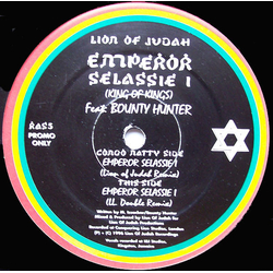Lion Of Judah / Bounty Hunter Emperor Selassie I (King Of Kings) Vinyl 12" USED
