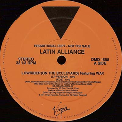 Latin Alliance Lowrider (On The Boulevard) Vinyl 12" USED