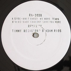 Anita Baker / Sade No More Tears / Couldnt Love You More Vinyl 12" USED