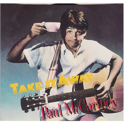 Paul McCartney Take It Away Vinyl 7" USED