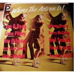 Various Where The Action Is! Vinyl LP USED