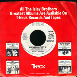 The Isley Brothers Showdown USED VINYL 7INCH PROMO STEREO MONO