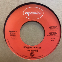 The Topics Booking Up Baby Vinyl 7" USED