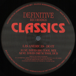 Las Americas Do It (St. David Remixes) Vinyl 12" USED