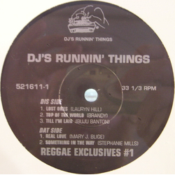 Various DJ's Runnin'  Things Vinyl 12" USED