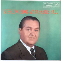 Jussi Björling Bjoerling Sings At Carnegie Hall Vinyl LP USED