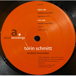 Torin Wicked November Vinyl 12" USED
