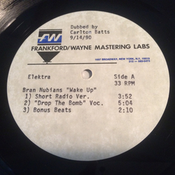 Brand Nubian Wake Up Acetate USED