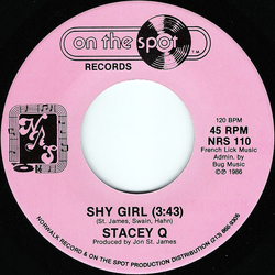 Stacey Q Shy Girl Vinyl 7" USED