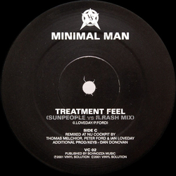 Minimal Man Treatment Feel (Remixes) Vinyl 12" USED