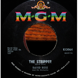 David Rose & His Orchestra The Stripper / Ebb Tide Vinyl 7" USED
