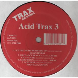 Various Acid Trax 3 Vinyl LP USED