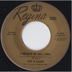 The G-Clefs I Believe In All I Feel = Je Croix En Tout A Que Je Resent / To The Winner Goes The Prize Vinyl 7" USED