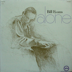 Bill Evans Alone Vinyl LP USED
