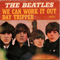 The Beatles We Can Work It Out / Day Tripper Vinyl 7" USED