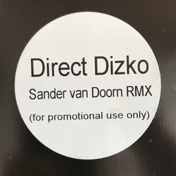 Club Scene Investigators Direct Dizko (Sander Van Doorn Rmx) Vinyl 12" USED