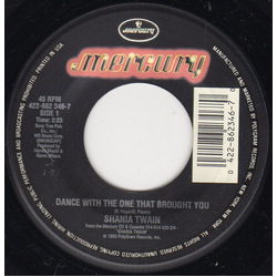 Shania Twain Dance With The One That Brought You Vinyl 7" USED