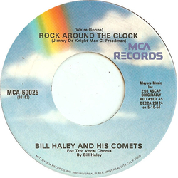 Bill Haley And His Comets (We're Gonna) Rock Around The Clock Vinyl 7" USED