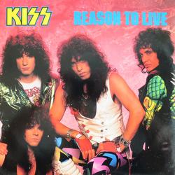 Kiss Reason To Live Vinyl 12" USED