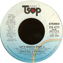Archie Bell & The Drells Let's Groove Vinyl 7" USED