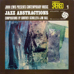 John Lewis (2) / Gunther Schuller / Jim Hall / Ornette Coleman / Eddie Costa / Eric Dolphy / Bill Evans / Scott LaFaro Jazz Abstractions Vinyl LP USED