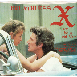 X (5) Breathless Vinyl 7" USED