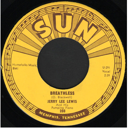 Jerry Lee Lewis Breathless Vinyl 7" USED