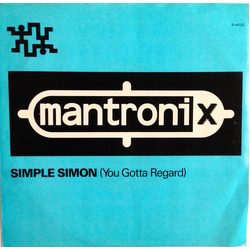 Mantronix Simple Simon (You Gotta Regard) Vinyl 7" USED