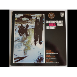 Johan Kvandal / Finn Arnestad / Knut Nystedt Contemporary Music From Norway Vinyl LP USED