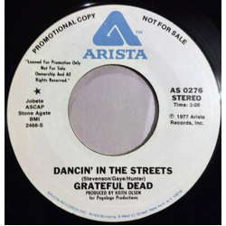 The Grateful Dead Dancin' In The Streets Vinyl 7" USED