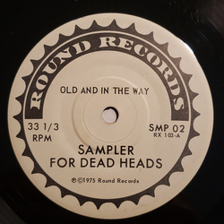 Old & In The Way / Keith Godchaux / Donna Godchaux Sampler For Dead Heads Vinyl 7" USED