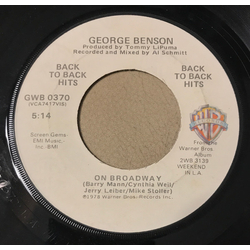 George Benson On Broadway / Lady Blue Vinyl 7" USED