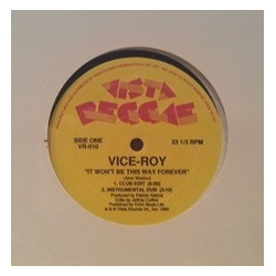 The Viceroys It Won't Be This Way Forever Vinyl 12" USED