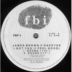 James Brown / Dakeyne I Got You (I Feel Good) Vinyl 12" USED