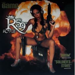 Royce Da 5'9" Boom / Soldier's Story Vinyl 12" USED