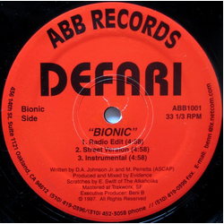 Defari Bionic Vinyl 12" USED
