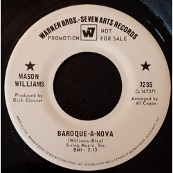 Mason Williams Baroque-A-Nova Vinyl 7" USED