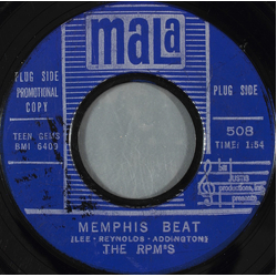 The RPM's Memphis Beat / You Can Love Me Vinyl 7" USED