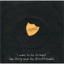 Ian Dury And The Blockheads I Want To Be Straight Vinyl 7" USED