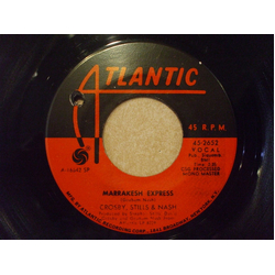 Crosby, Stills & Nash Marrakesh Express / Helplessly Hoping Vinyl 7" USED