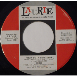 Dion (3) From Both Sides Now Vinyl 7" USED