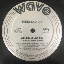 Nikki Lauren Again & Again Vinyl 12" USED