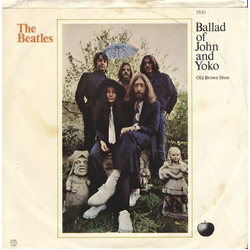 The Beatles Ballad Of John And Yoko Vinyl 7" USED