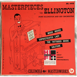 Duke Ellington And His Orchestra Masterpieces By Ellington Vinyl LP USED