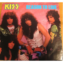 Kiss Reason To Live Vinyl 7" USED